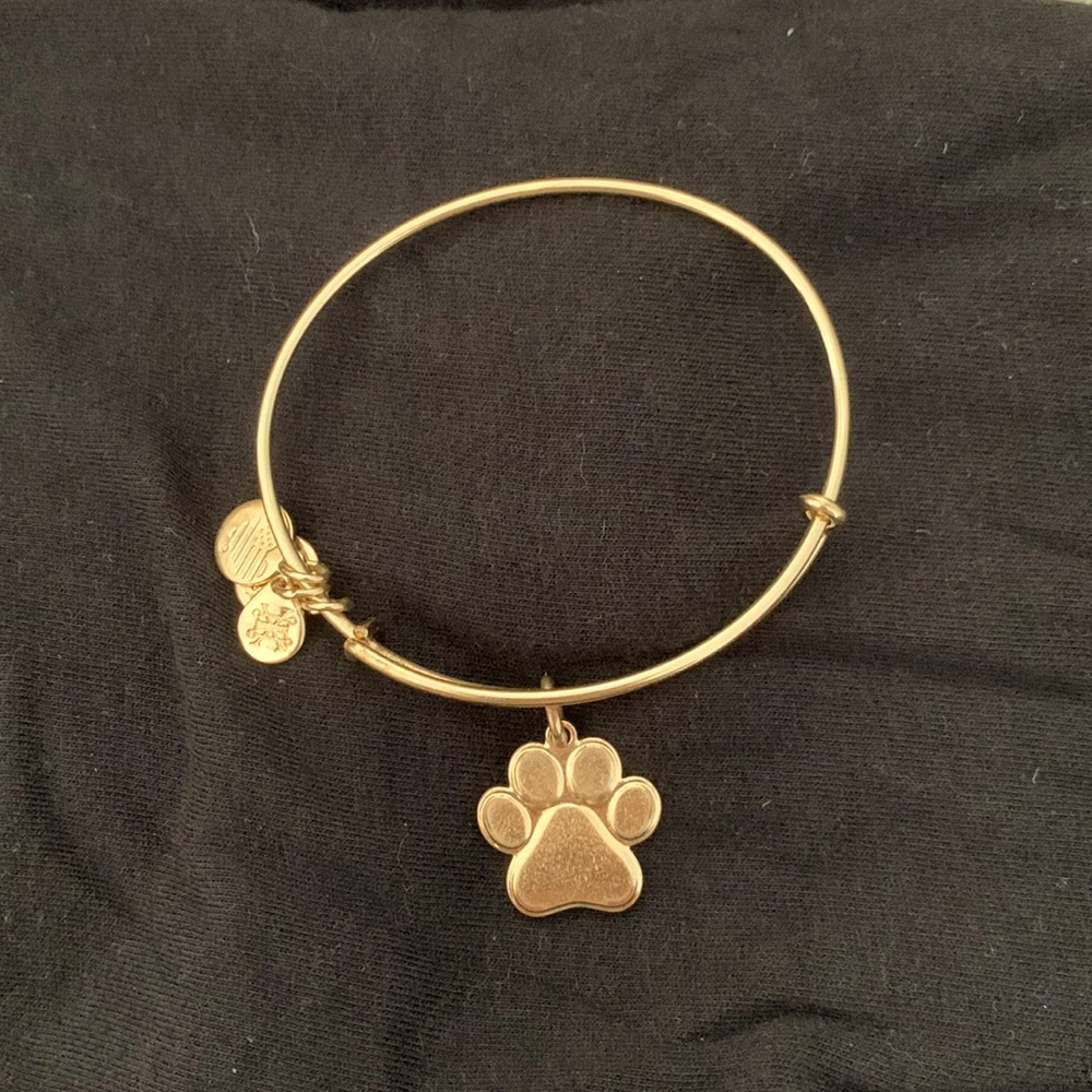 Alex and Ani Paw Print Bracelet